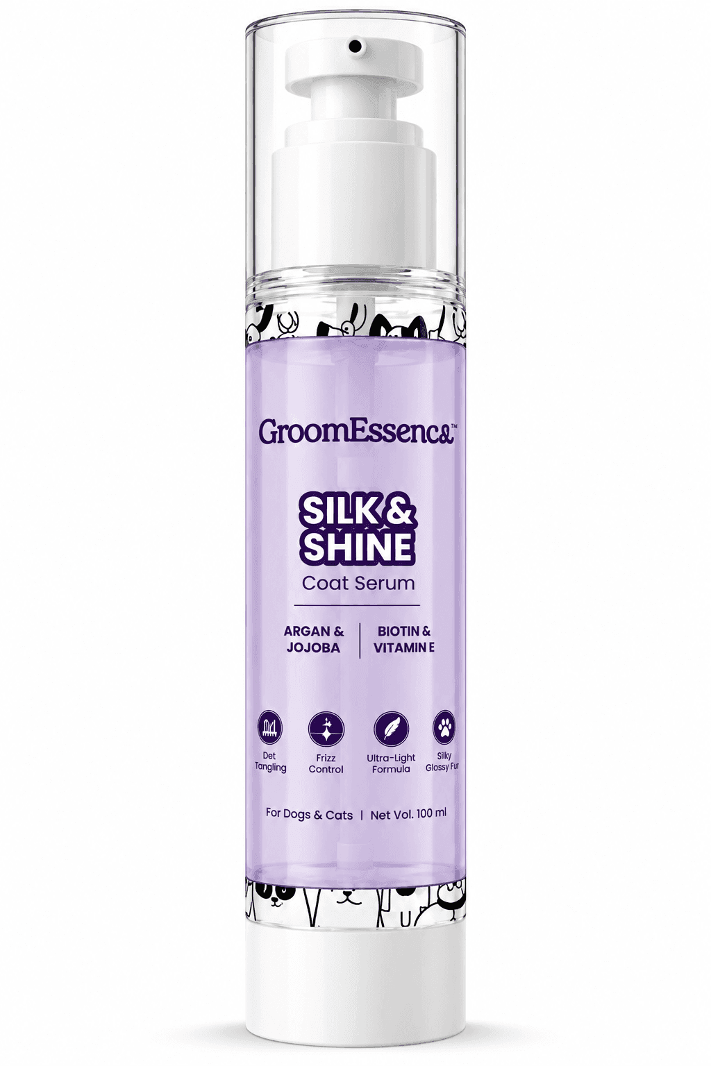 GroomEssence Silk & Shine Coat Serum