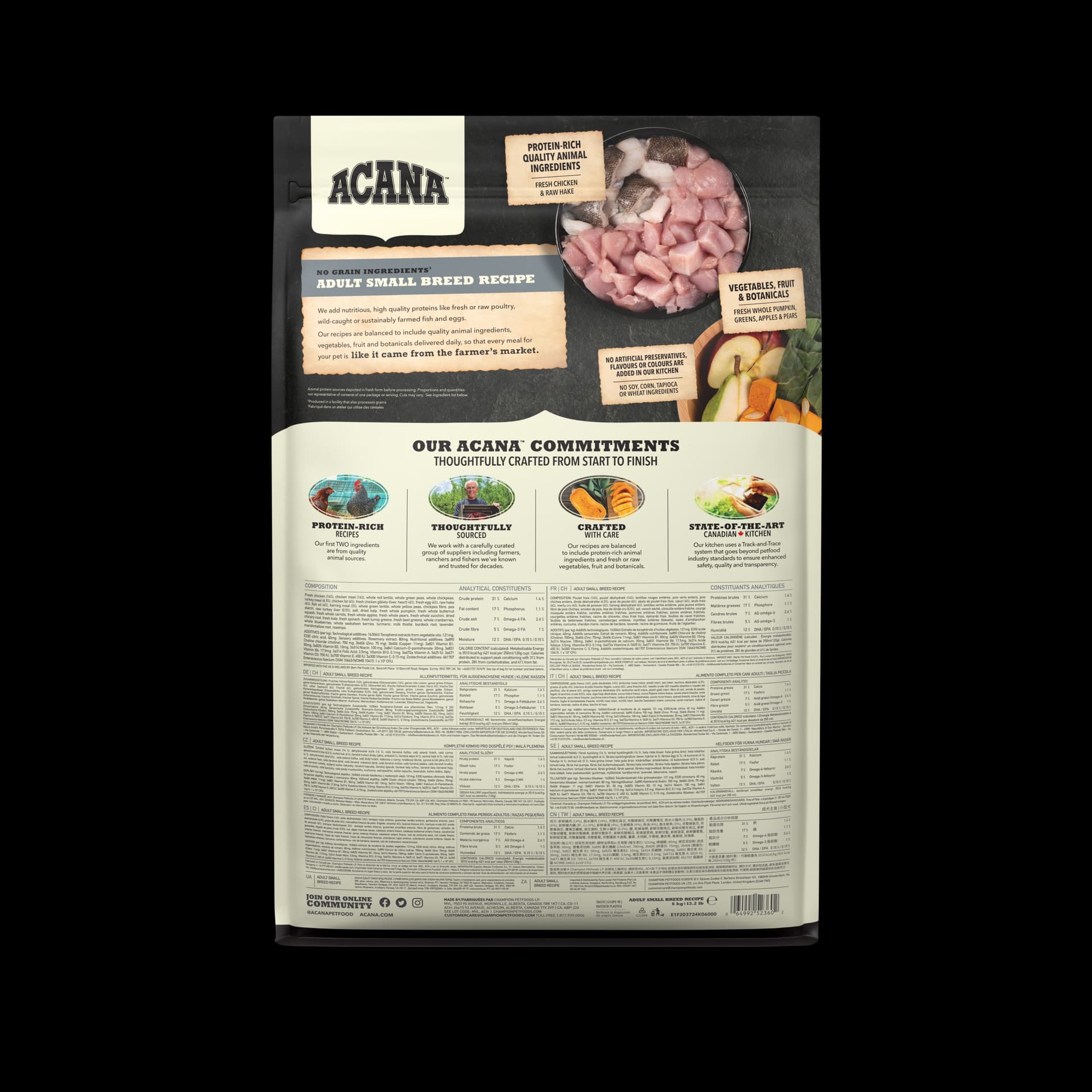 Acana Adult Small Breed Dry Dog Food