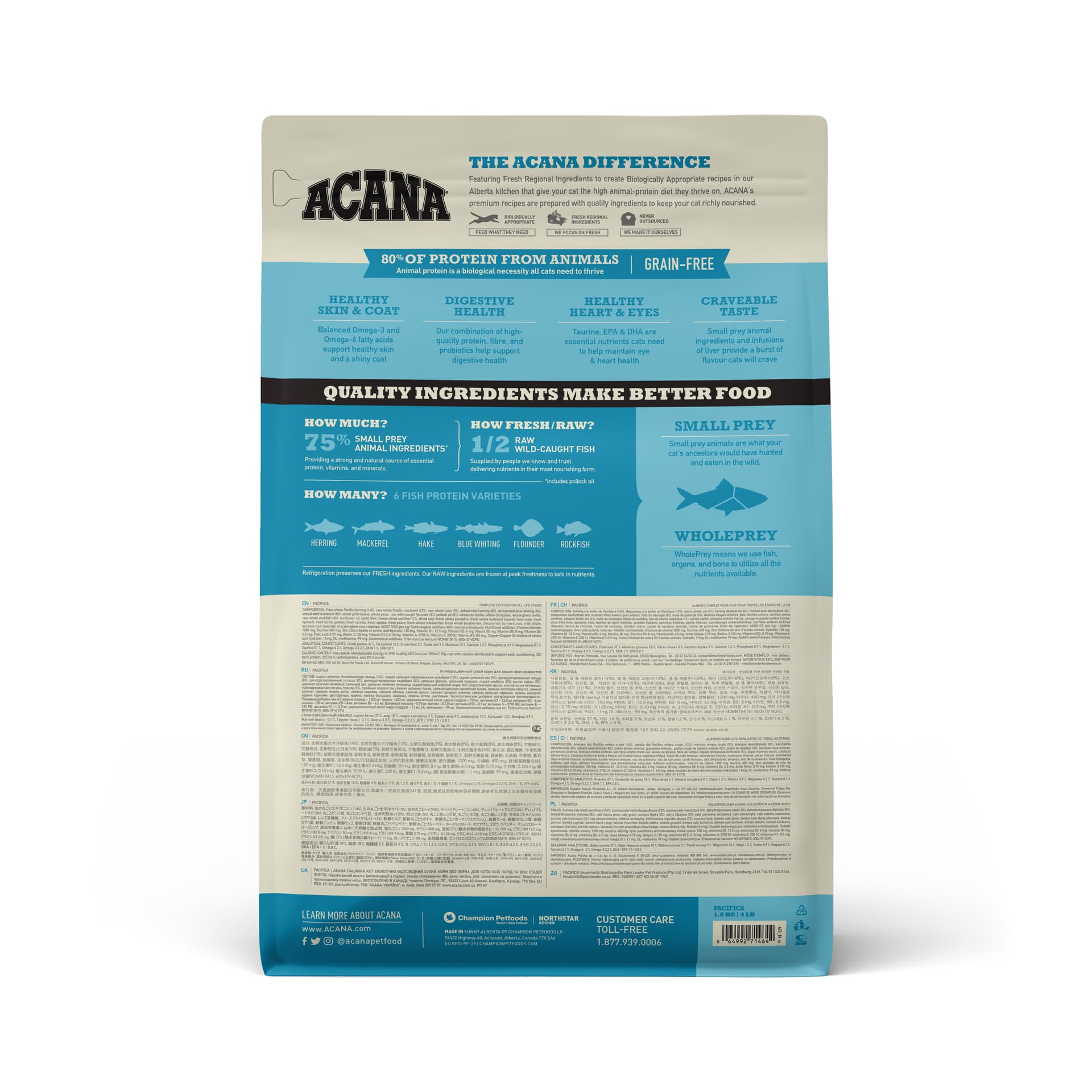 Acana Pacifica Dry Cat Food