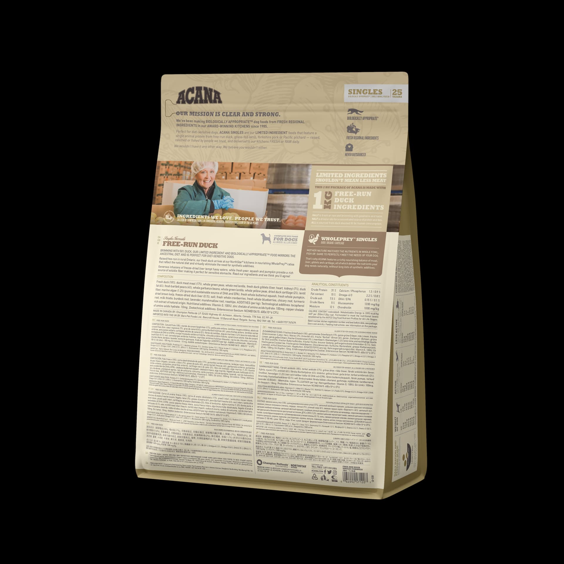 Acana Free-Run Duck Dry Dog Food