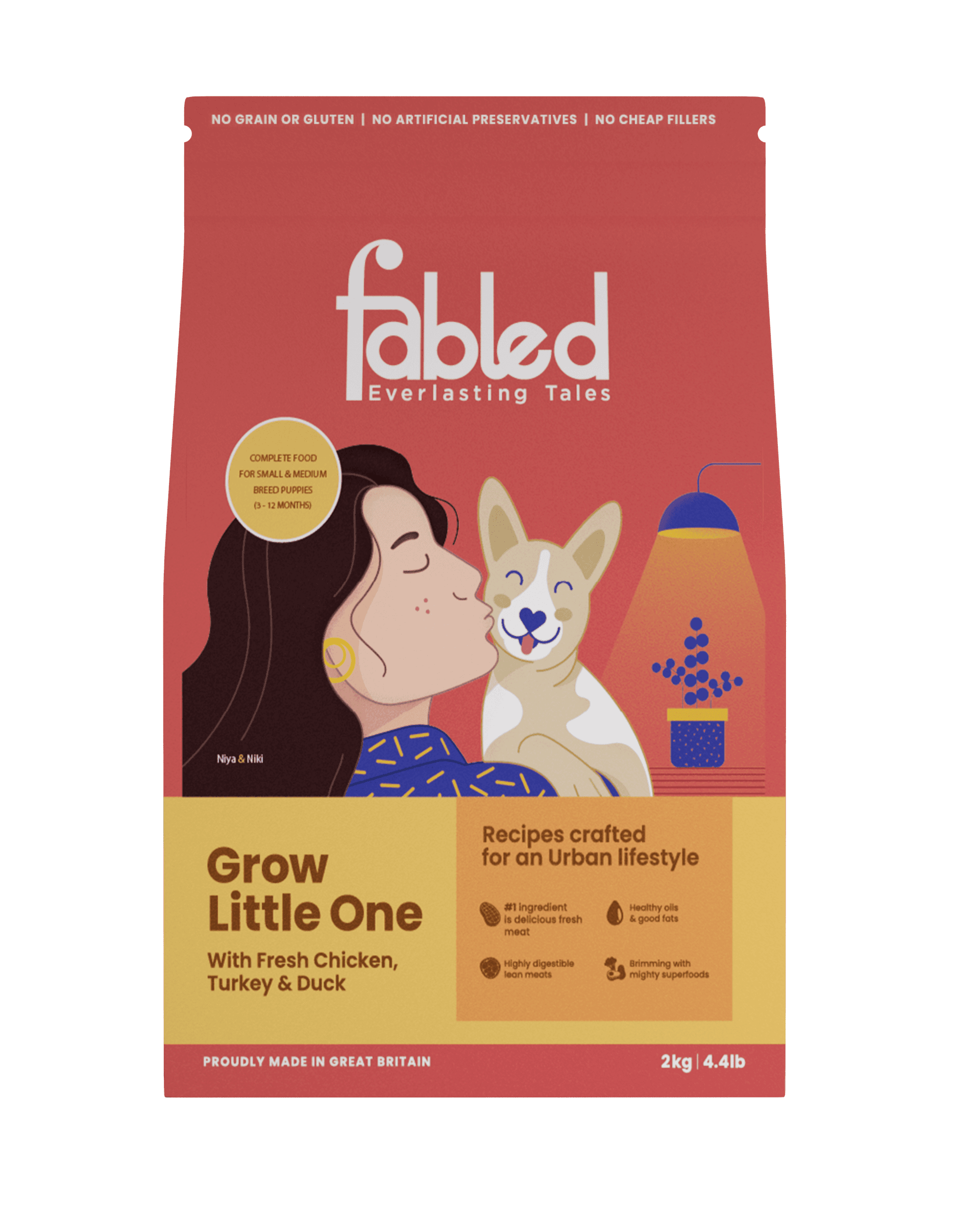Fabled Grow Little One - Puppy Small Breed Recipe